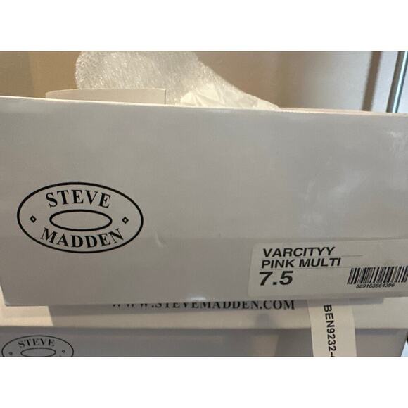 Steve Madden Varcityy Floral Heel Size 7.5 - Picture 6 of 6